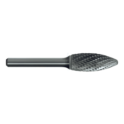 Burr Carbide Flame Double Cut 1/4'' Shank 1/2 X 1-1/4'' 93068080 B206SH500