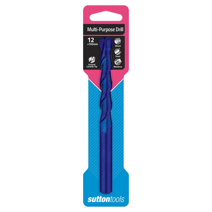 Drill D610 12.0 x 150mm Multi-Purpose Carded 79916977 D6101200