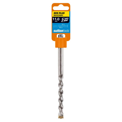 Cutting Masonry Drill Bit SDS Plus TCT Sand Blasted 11mm X 160mm Twister 40027573 D6131100