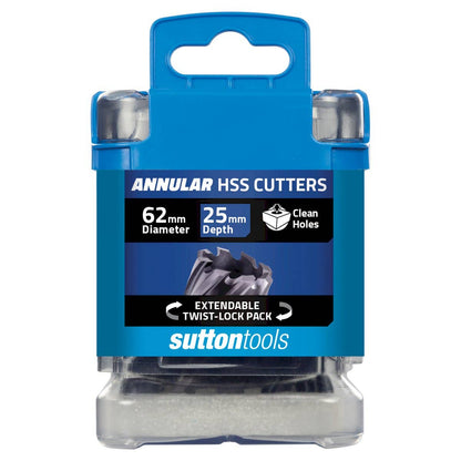 Annular Cutter H180 m2AI HSS TiAlN 62 x 25mm 40034810 H1800620