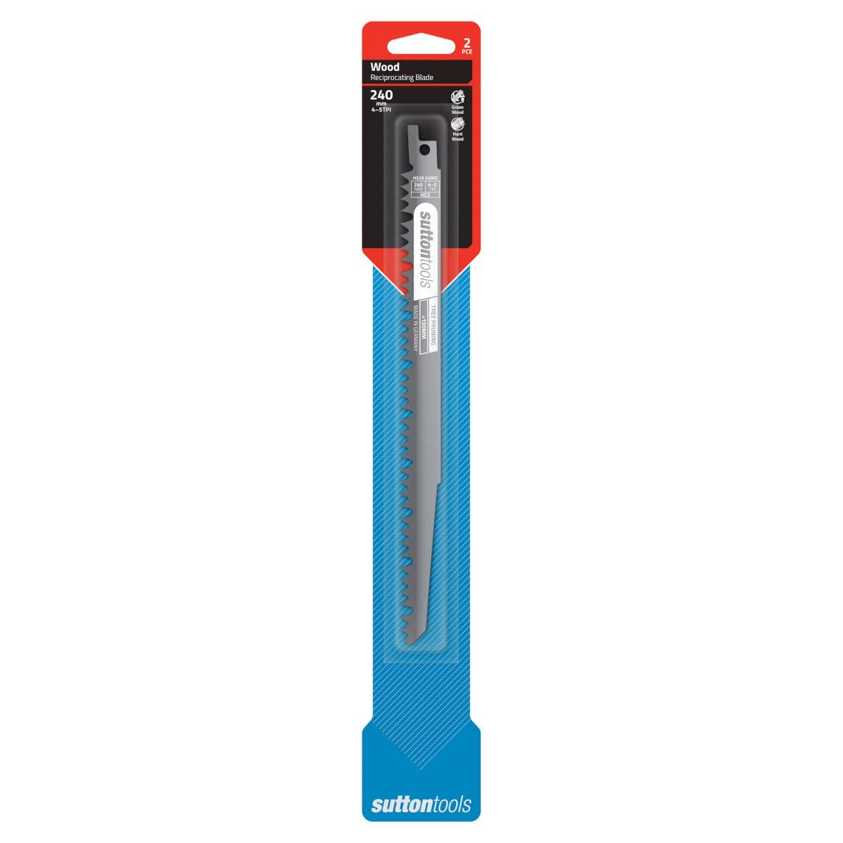 Blade Reciporcating Tree Pruning H529 19 X 240mm Sutton Pk 2 30005088 H52924005