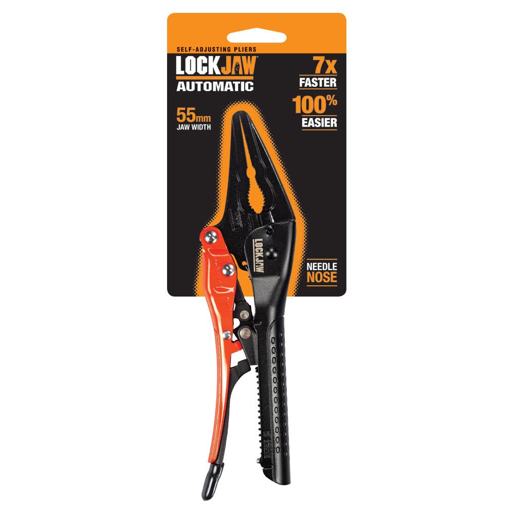 L212 Self Adjusting Pliers Needle Nose 55mm Lockjaw 459312 L2120175