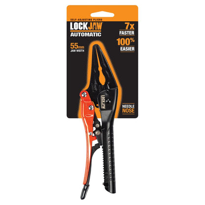 L212 Self Adjusting Pliers Needle Nose 55mm Lockjaw 459312 L2120175