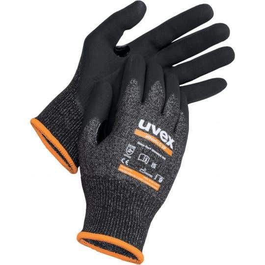Athletic C XP Cut C Gloves Nitrile Foam Coated Grey/Black 8 - M 40066816 6003708