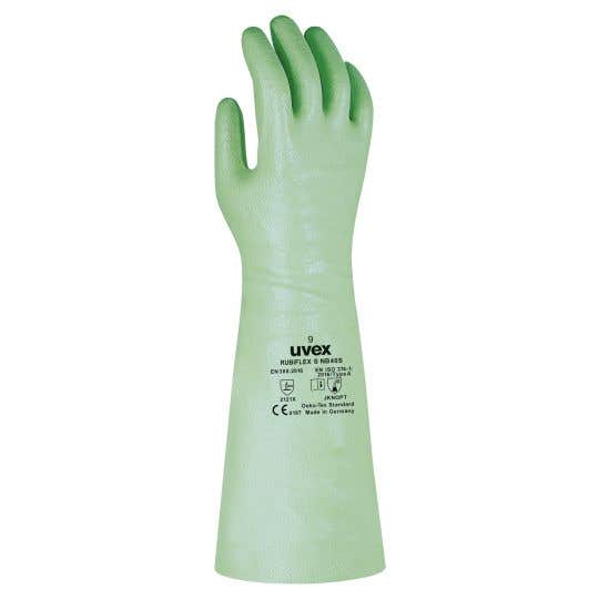 Gloves Rubiflex Reinforced Full Nitrile Size 11 Uvex 40027566 NB40SF4