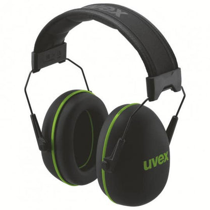 KX10 Folding Headband Earmuffs Black/Green 40066795 2630011