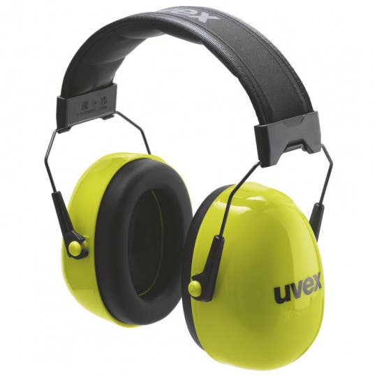 K20 Hi-Vis Folding Headband Earmuffs Yellow 40066797 2630021