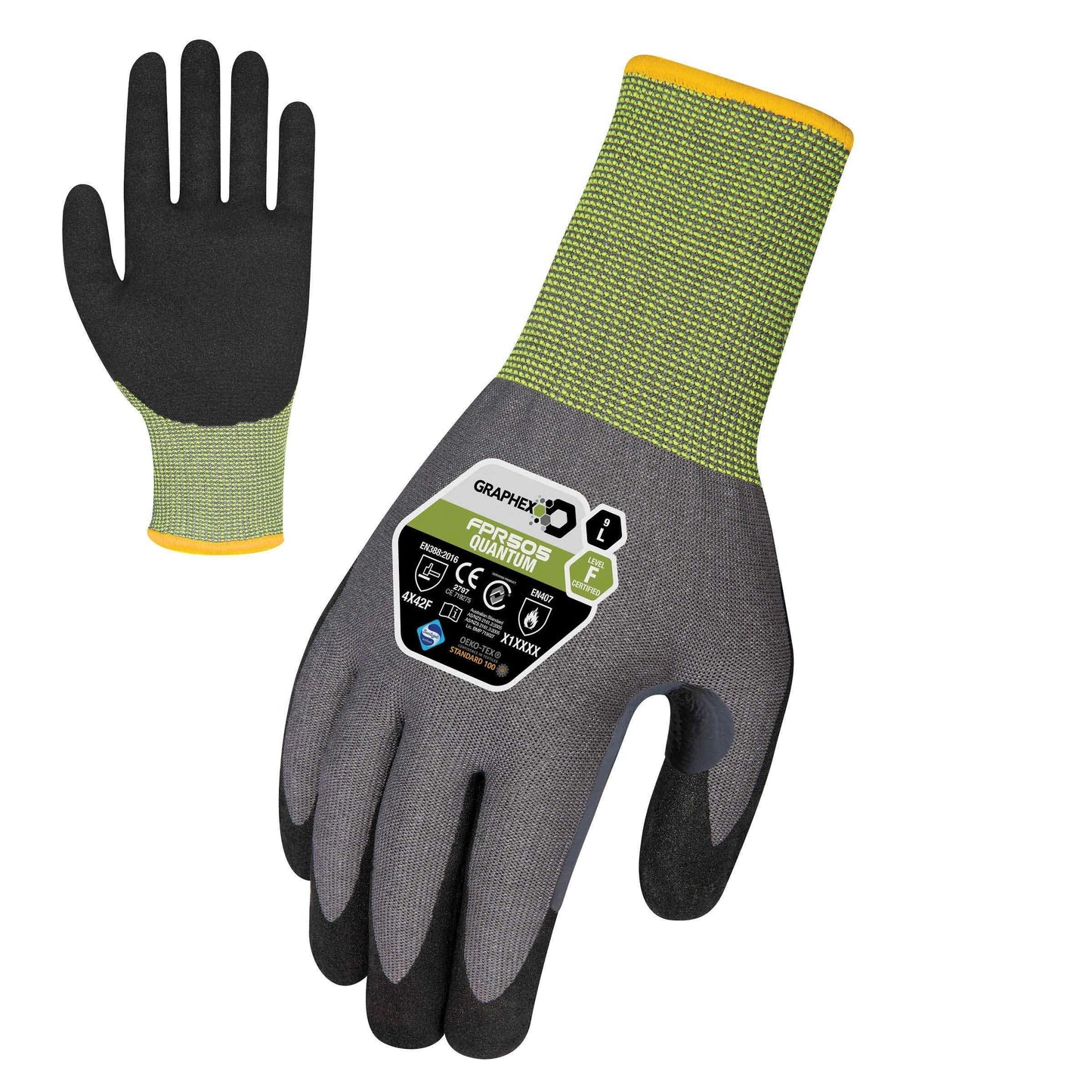 Gloves Quantum AGT Cut 5/ Level F Graphex M_40024857_GFPR505-M
