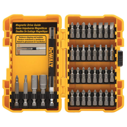 Screwdriver Set 37 Piece Tough Case Dewalt 40033980 DW2176
