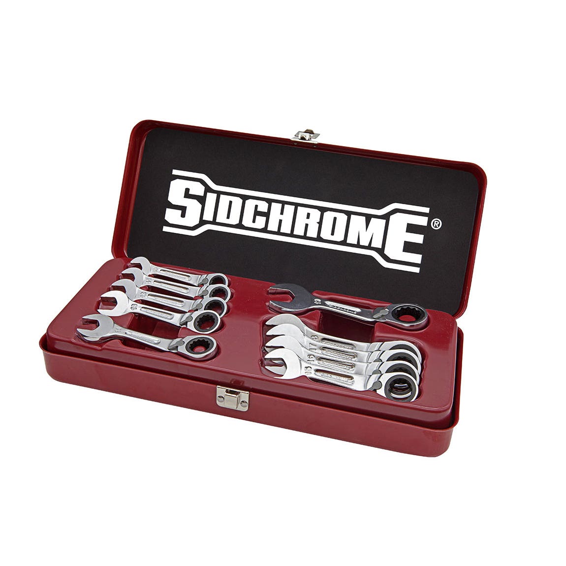 Set Spanner Stubby Metric 10 Piece Sidchrome 429770 SCMT22203N