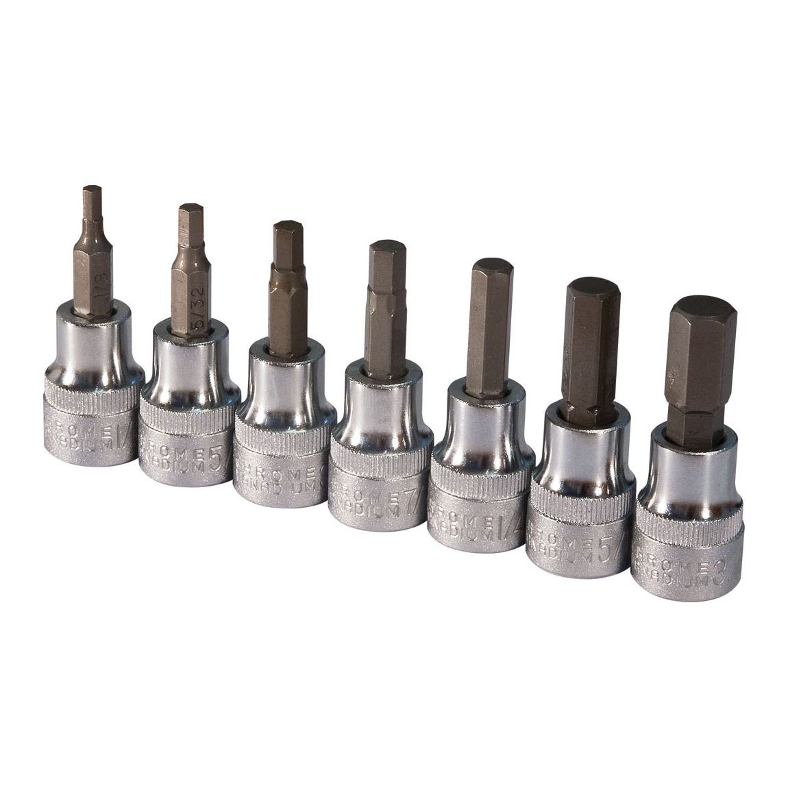 Inhex Socket Set 3/8'' Dr AF 7 Piece Sidchrome 91998026 SCMT13456