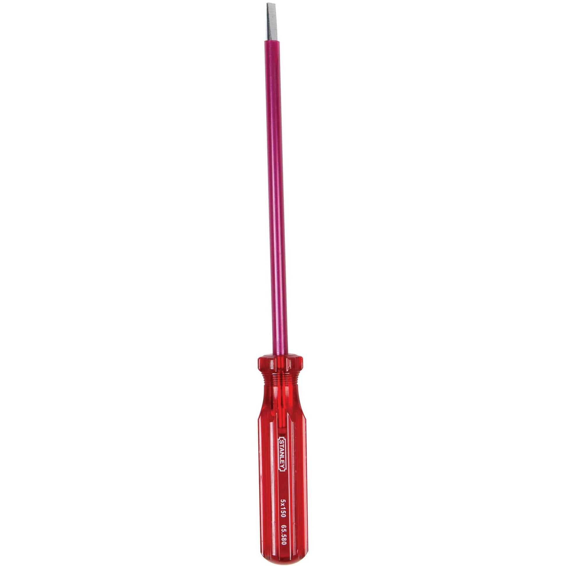 Screwdriver Slotted Sheathed 5 x 150mm Stanley 81002320 65-580