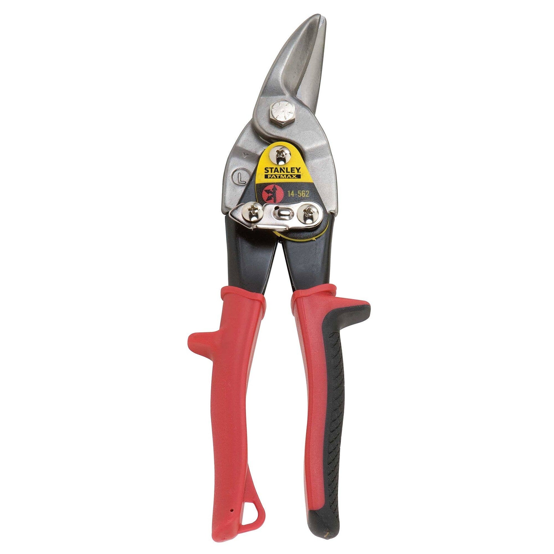 Snips Tin Aviation Red Left Cut Stanley 250mm 91960120 14-562