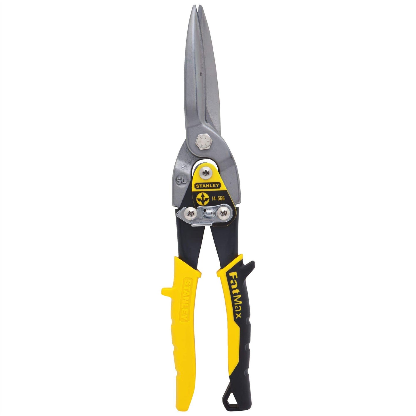 Snips Tin Aviation Yellow Long Cut 14.566 Stanley 250mm 91960122 14-566