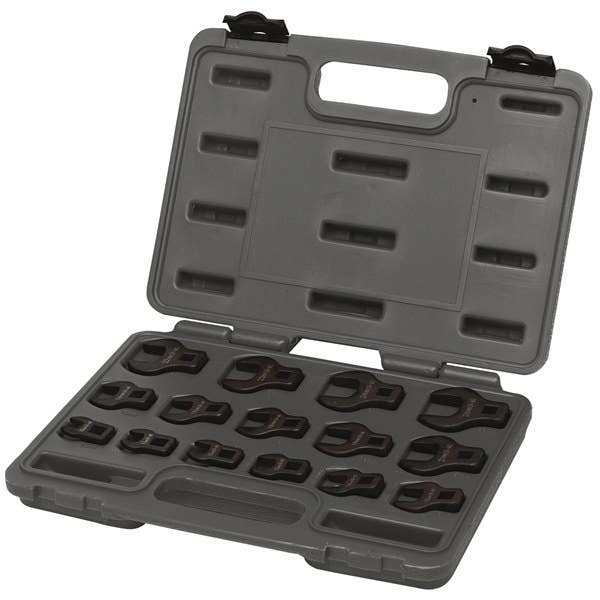 15 Piece Crowfoot Wrench Set 3/8 Drive Metric 10 - 26mm 91698022 301191