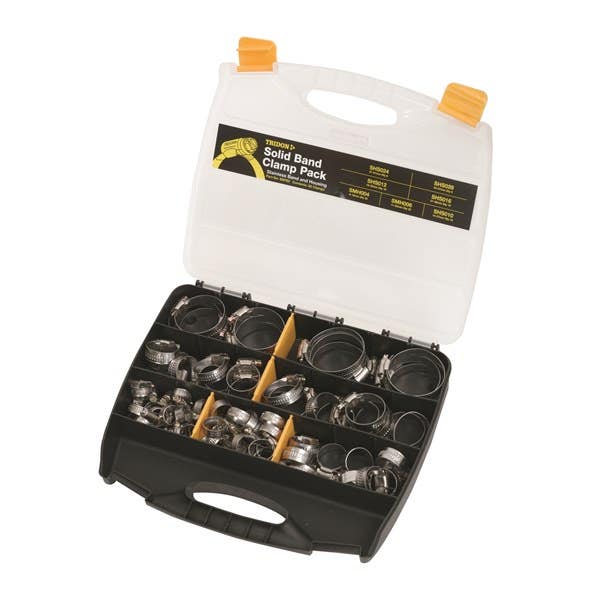 Clamp Assorted Pack SMH/SHS Solid Part Stainless Steel 82 Piece Tridon 35000165 SBP82