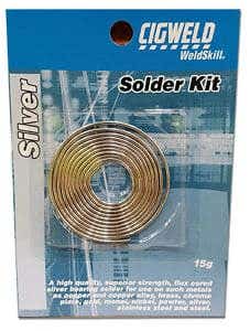 Solder Silver Acid Soft Comweld 965 15g Cigweld 90220084 322221