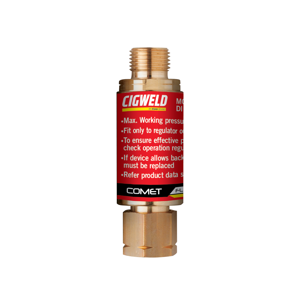Arrestor Flashback Acet Blowpipe 308853 F2B Comet 5/8''-18 LH 90230435 308853