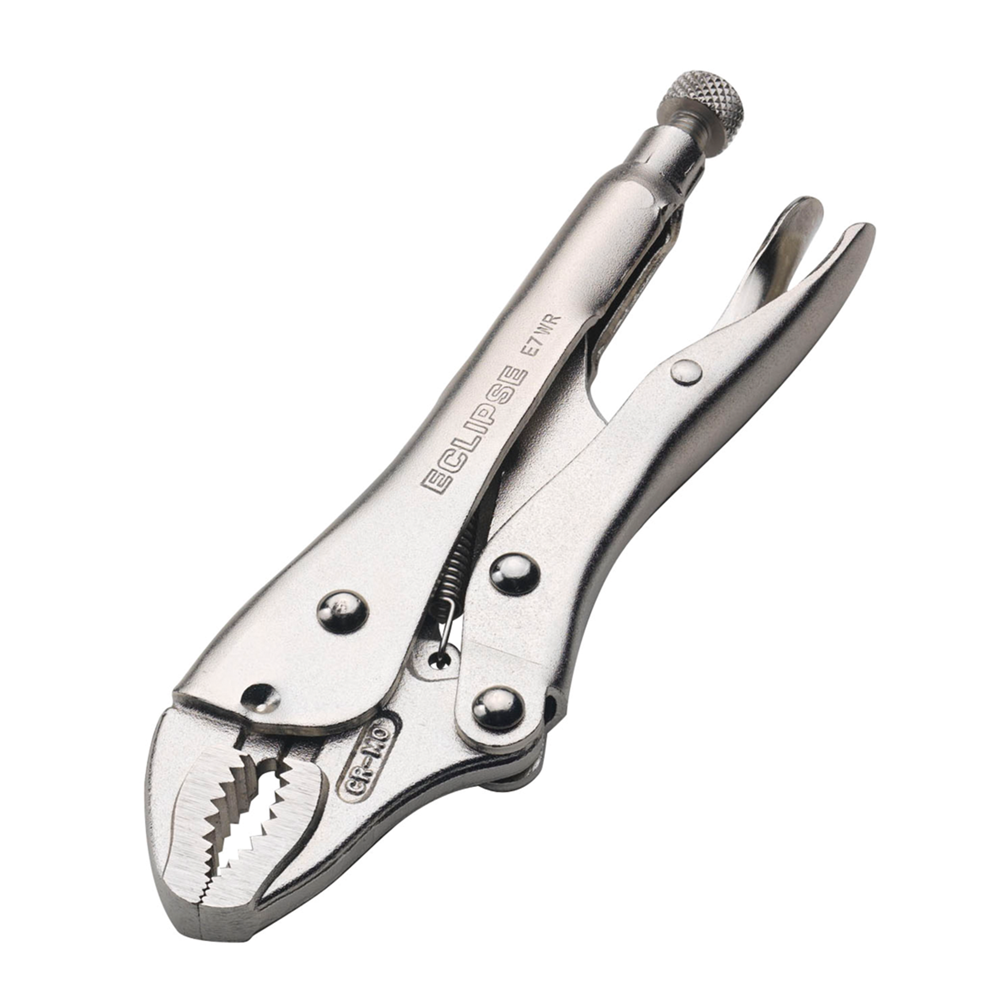 Pliers Locking 175mm Curved + Cutter 91950160 EC-E7WR