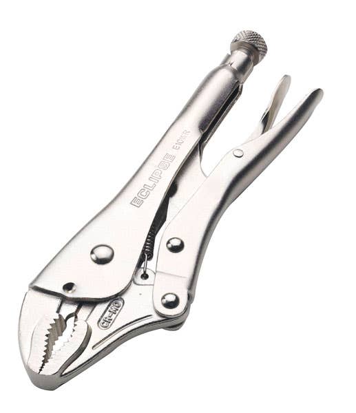 Pliers Locking 250mm Curved + Cutter 91950161 EC-E10WR