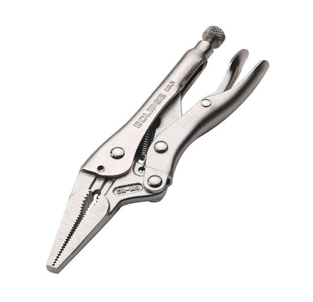 Pliers Locking 150mm Long Nose + Cutter 91950162 EC-E6LN