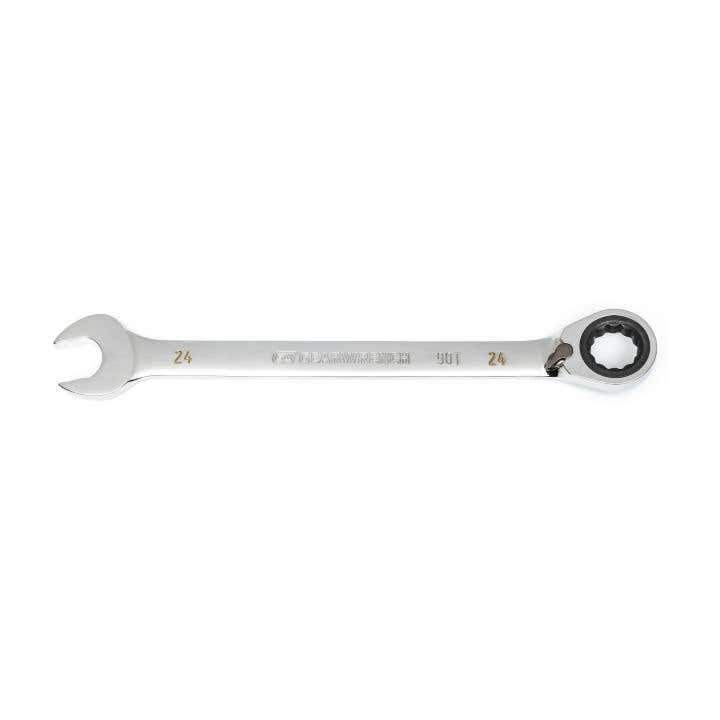 Wrench Combination Ratcheting Offset Reversible Gearwrench 24mm 79912905 86624