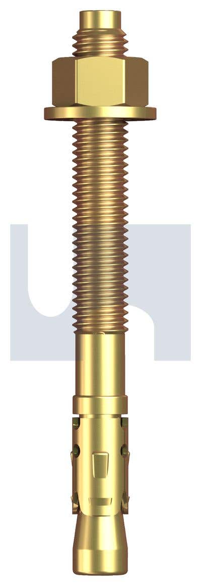 Anchor Wedge Thrubolt Carbon Steel 16 X 100mm 79017615 MAW46YCM160105