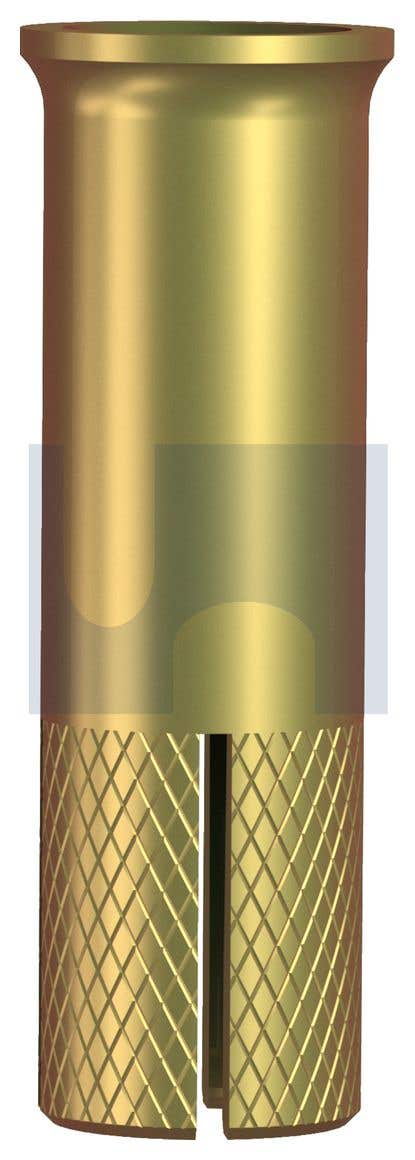Anchor Drop-In Lipped  Zinc Yellow 12 X 50mm 222440 MDLMSYCM120050