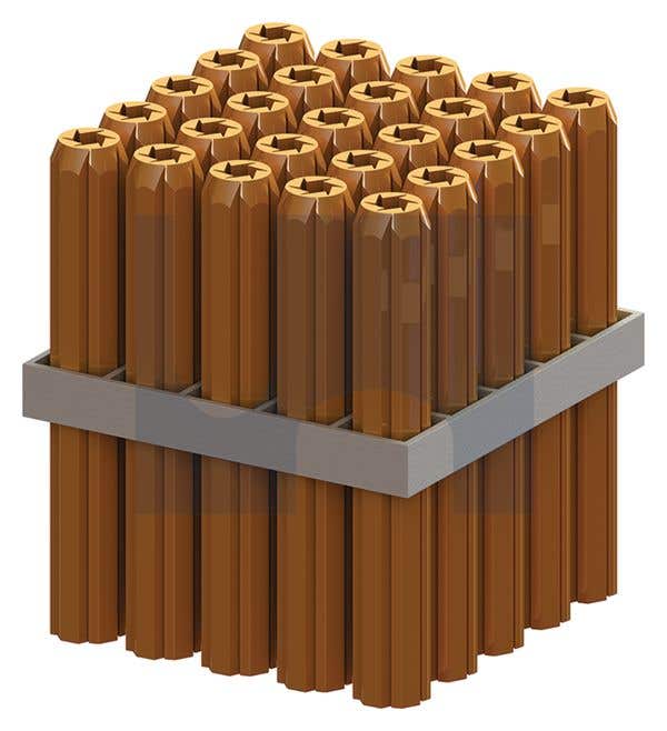 Plug Wall Plastic Orange 10 X 50mm 79917704 79917704 MWPFO-50