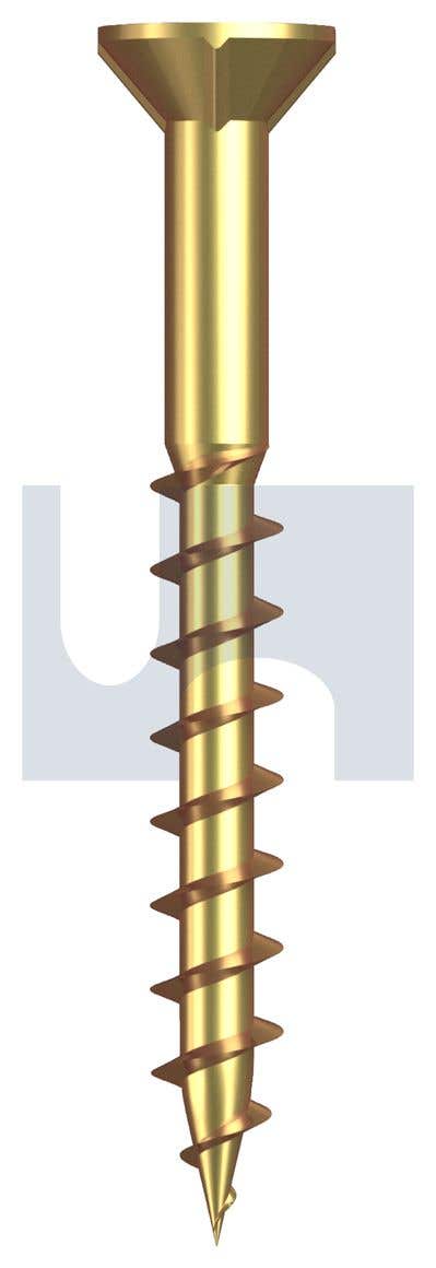 Screw Chipboard CSK Rib Head Phillips Zinc Yellow 8G 10 X 40mm 79016914 79016914 T9PDYRP0809041