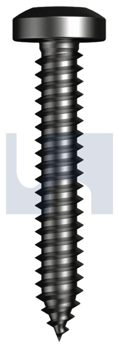Screw Self Tapping Pan Head Phillips Black Zinc 8G X 1/2'' 79909265 T9PSVPP0818050