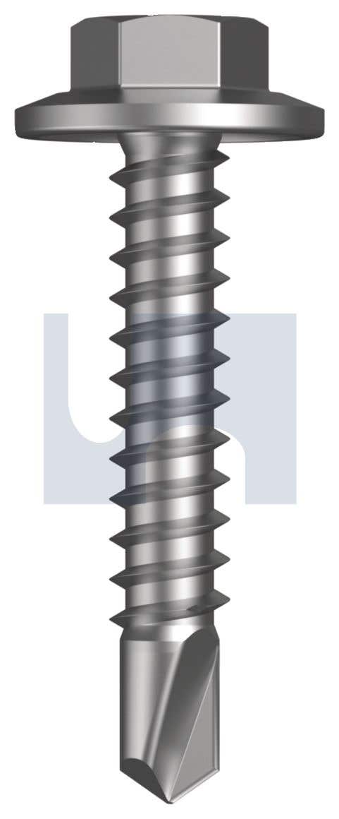 Screw Tek Metal Hex Head Without Seal 12G 14 x 30mm Pk 1000 88850474 T9PM4FH1214030
