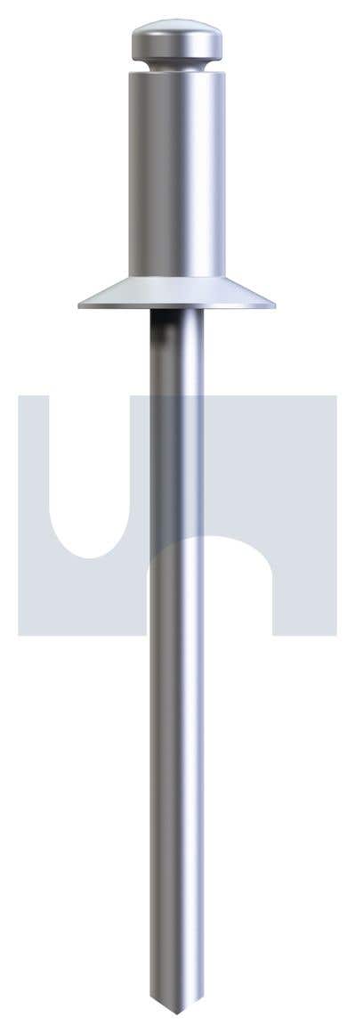 Rivet Stainless Steel Countersunk Stem Steel 4.8 X 6.4mm Grip 79910574 R0472OLL604