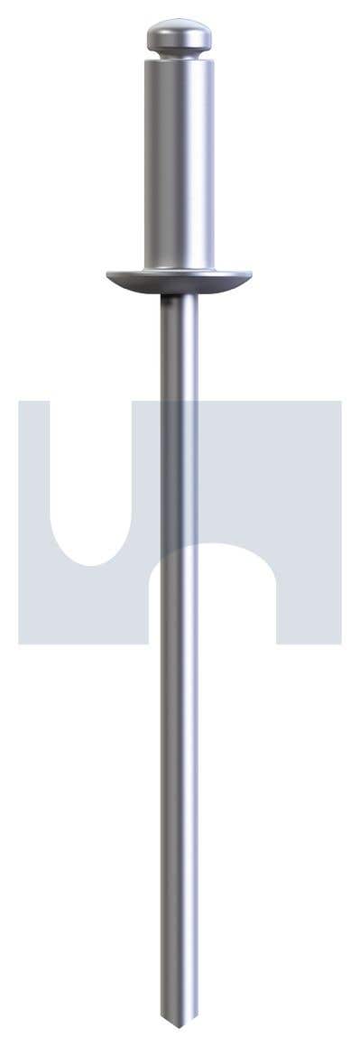 Rivet Blind Truss/Dome 304 Stainless Steel 1/4'' 6.4 x 15.9mm 60017865 R0473OLL810