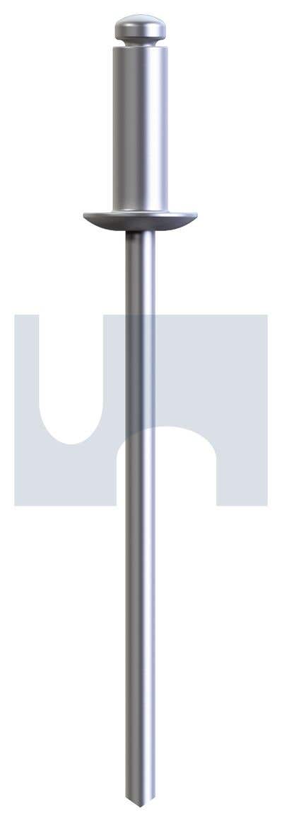 Rivet Blind Truss/Dome Aluminium/Steel 3/16'' 4.8 x 9.5mm 60017831 60017831 R9P73OAS606