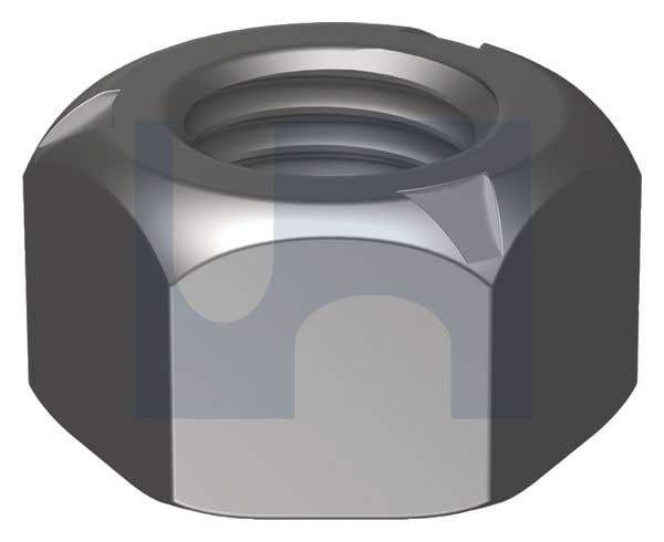 Nut Hex Conelock Fine Grade C Zinc Plated UNF 1/4'' 93868119 NCGCZF025