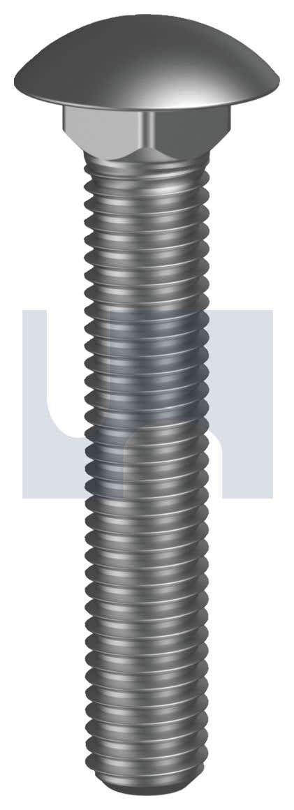 Bolt Cup Head Coarse 316 Stainless Steel 1.25P 8 X 40mm 79907685 79907685 BC16PCM080040