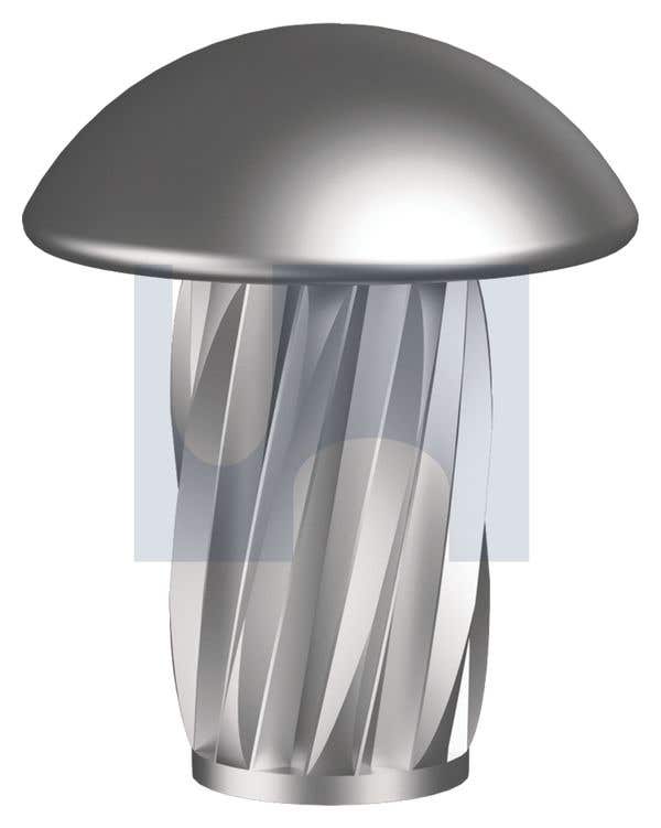 Screw Dr Type U Round Head 304 Stainless Steel No.4 X 5/16'' 214737 QDS04RU#040031