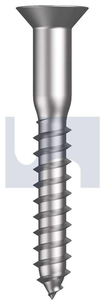 Screw Wood Grade 304 Stainless Steel CSK Head Phillips 8G X 1/12'' 93751023 T04DSCP0815150
