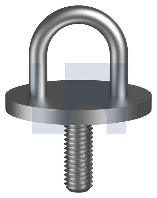 Eye Bolt Plate Round S/S304 Thrdm 8x23 40027440 HEP04RB-06