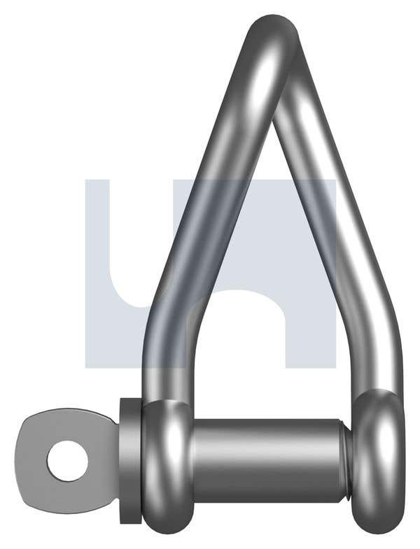 Shackle Twisted 316 Stainless Steel 10mm 91268112 HSH16TWM10