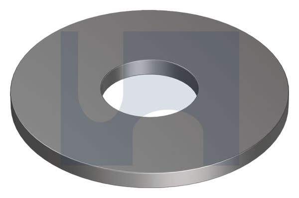 Washer Flat Round Extra Large Zinc Plated 10 X 30 X 2.5mm 227196 WXMSZM10