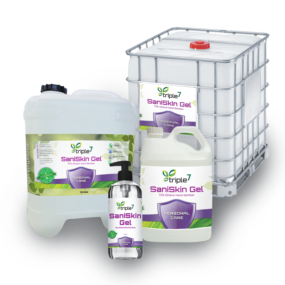 Cleaner SaniSkin Gel 1000L Triple 7  AASS-BB 40022559 AASS-BB