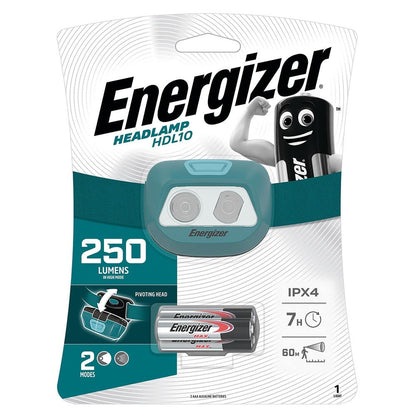 Headlight Energizer Headlamp HDL10 250L Energizer BLUE HDL10 40043795 HDL10