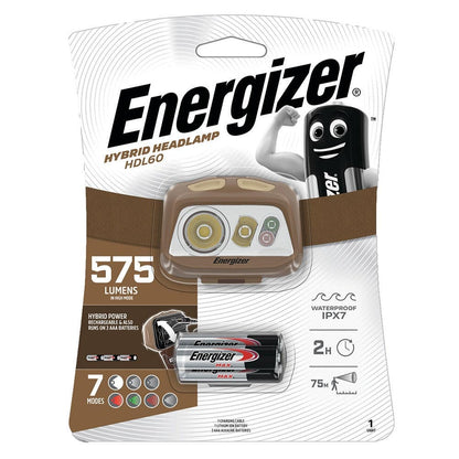 Headlight Energizer Headlamp Hybrid HDL60 575L Energizer BROWN HDL60 40043800 HDL60