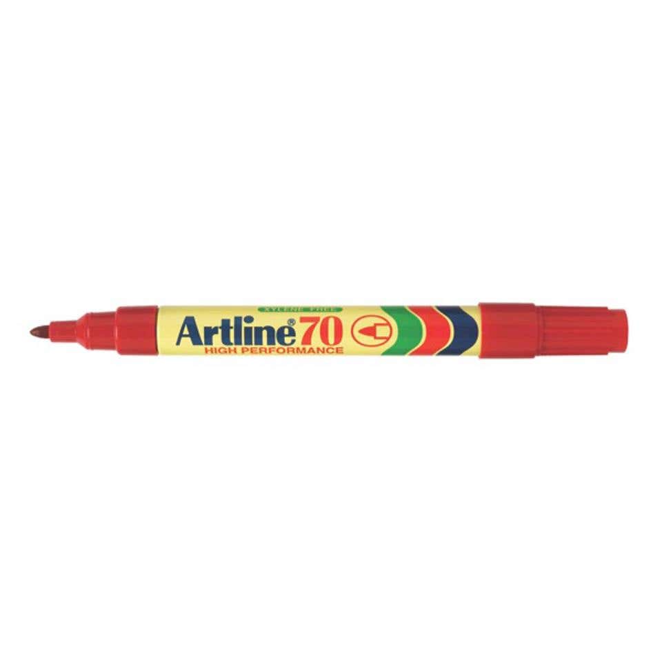 Marker Permanent Bullet 70 Red 1.5mm Artline 90910516 53097005