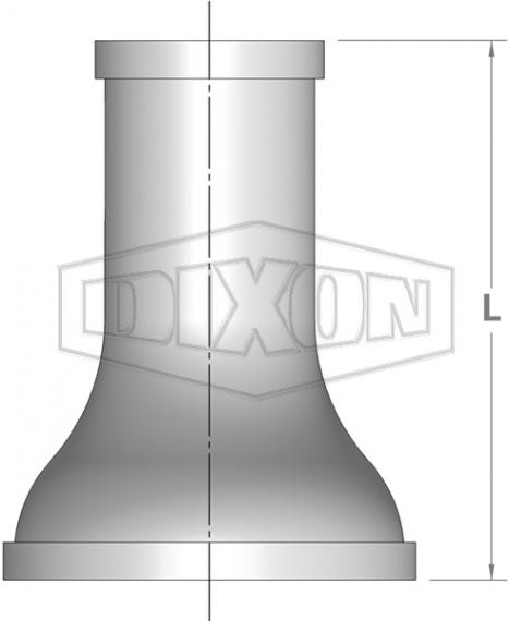 Reducer Galv Concentric Shouldered 3'' X 2'' 80 X 50mm 35310001 08/048/14/001T