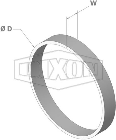 Ring Shoulder 8'' 200mmNB Victaulic 8923005 08/048/18/006