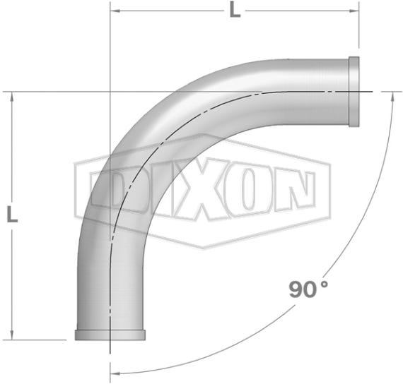 Bend Shoulder Galvanised 90 Deg 4'' Victaulic 94410009 08/048/31/003