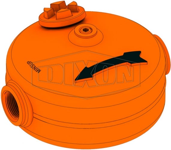 Lubricator Bottle Flow Through 1'' BSP 1.2L Minsup 88892902 08/066/02/000
